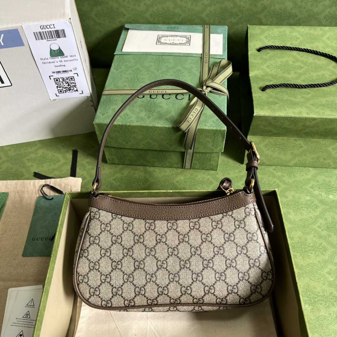 Gucci Ophidia GG Small Handbag(25*15*6.5cm) - DesignerGu