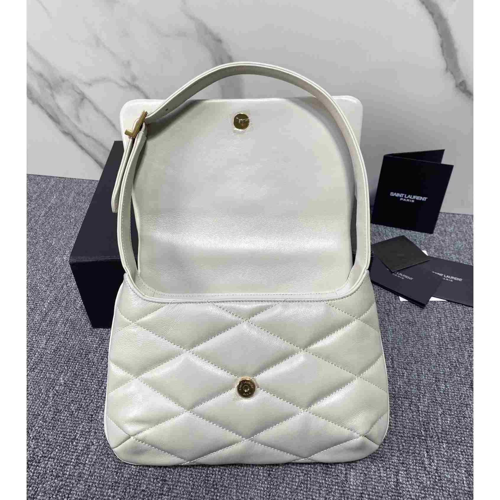 Saint Laurent Le 57 Hobo Bag In Quilted Lambskin - DesignerGu