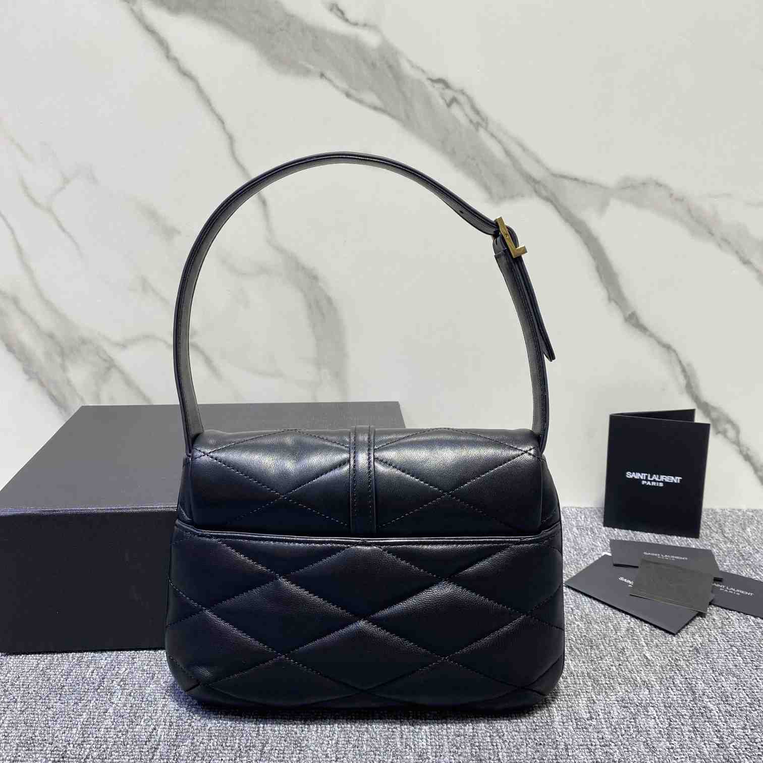 Saint Laurent Le 57 Hobo Bag In Quilted Lambskin - 