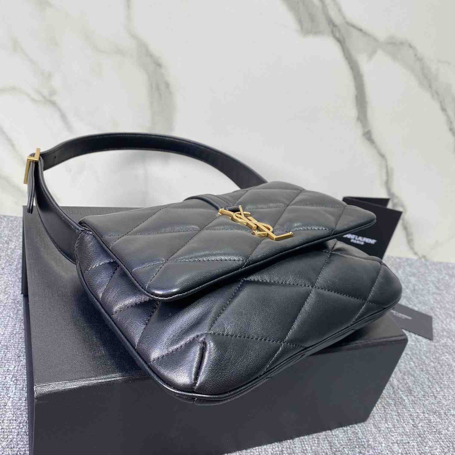 Saint Laurent Le 57 Hobo Bag In Quilted Lambskin - 