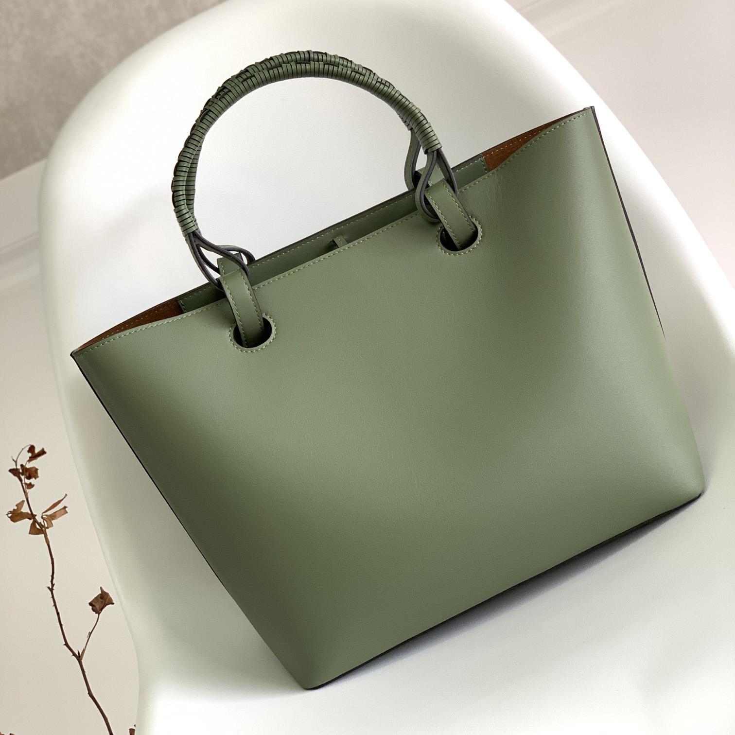 Loewe Small Anagram Tote Bag In Classic Calfskin - 