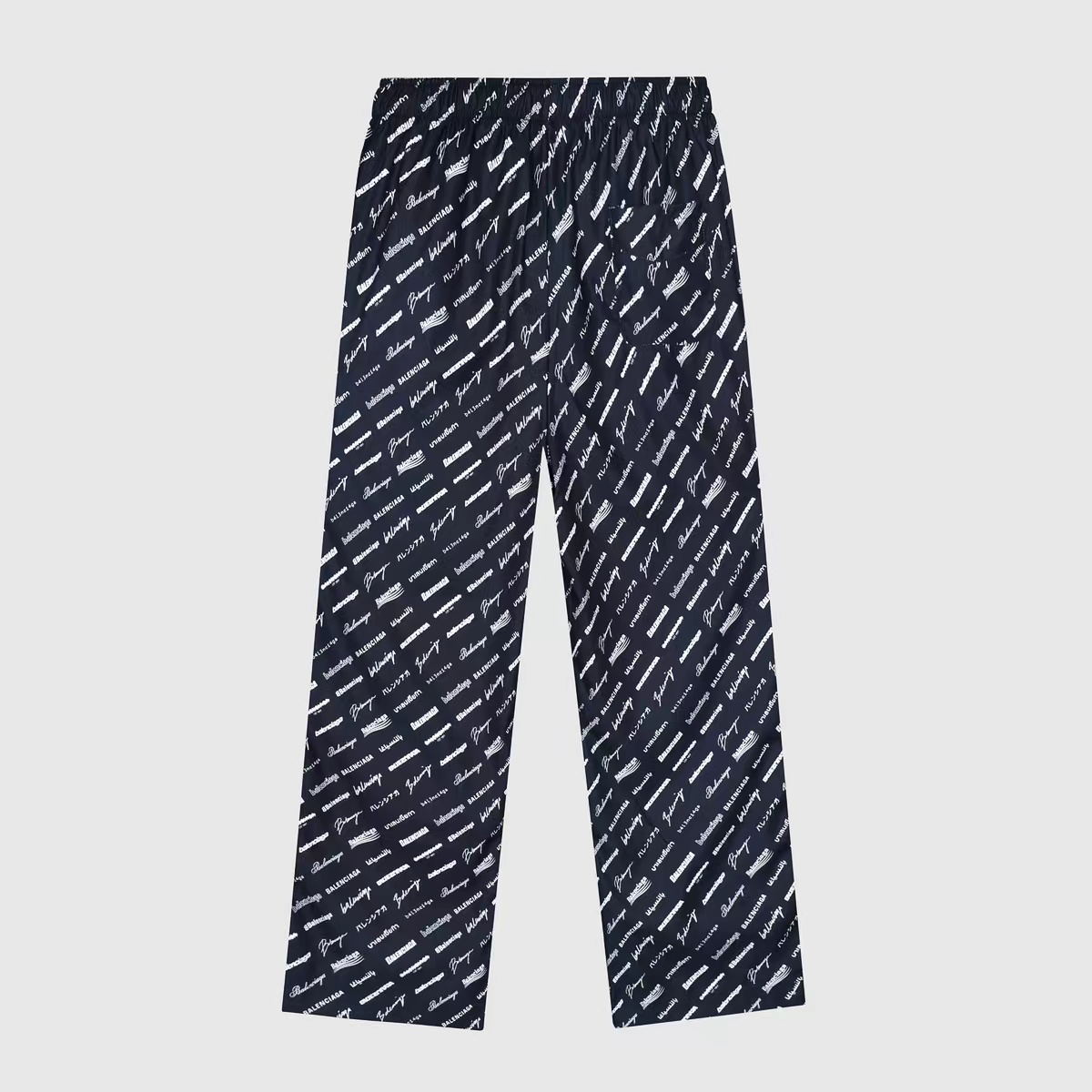 Balenciaga All-Over Logo Trousers - 
