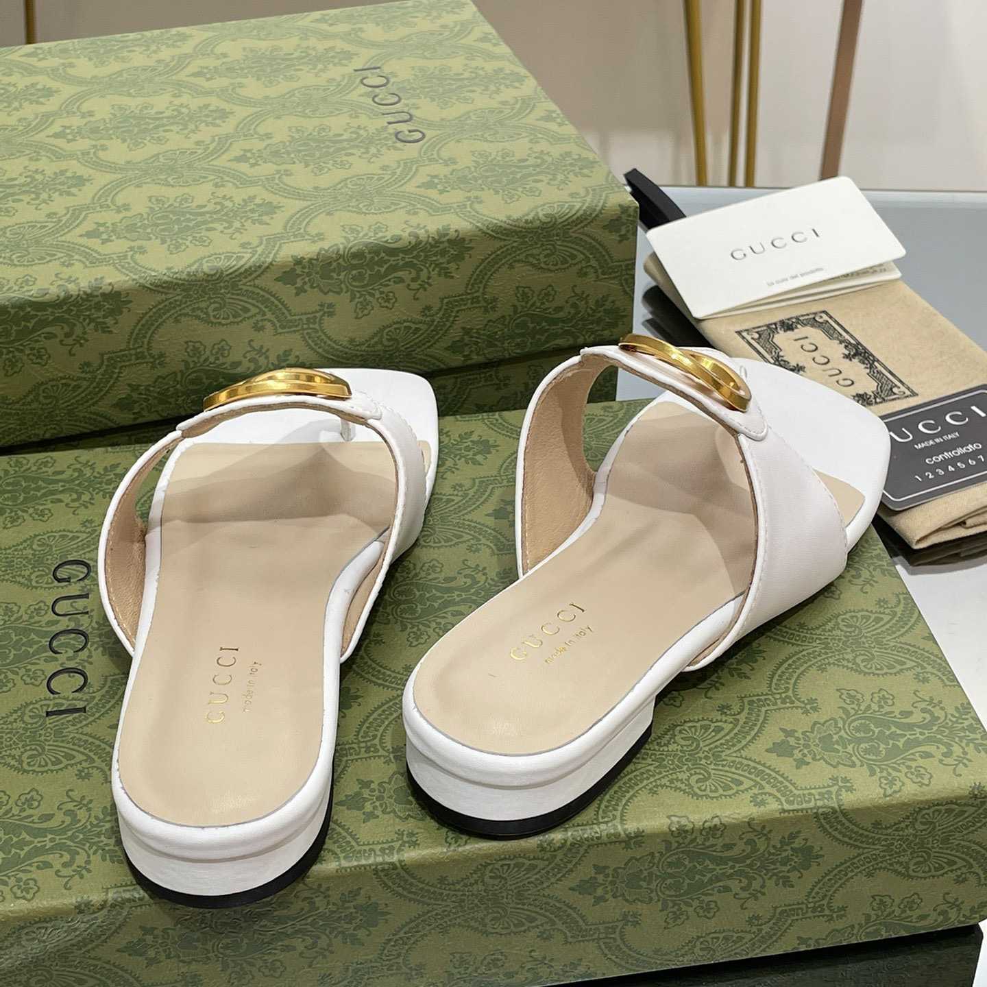 Gucci Women's Gucci Blondie Thong Sandal - DesignerGu