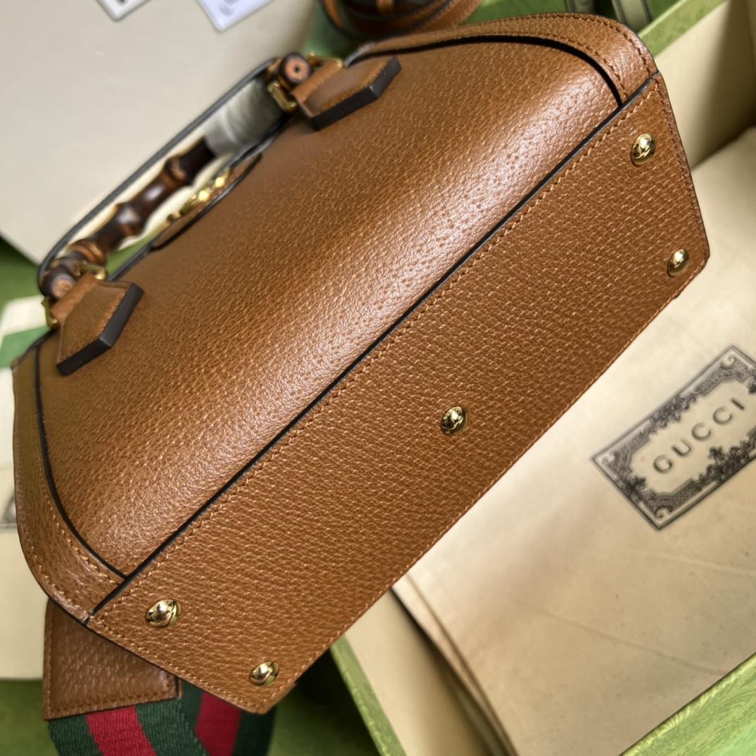 Gucci Diana Mini Tote Bag(20*16*10cm) - DesignerGu