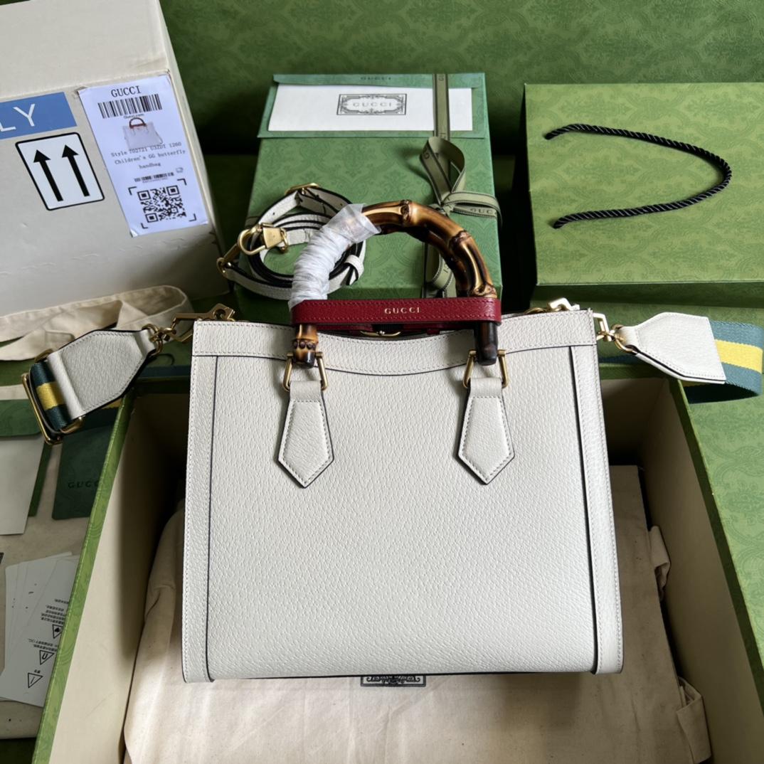 Gucci Diana Small Tote Bag(27-24-11cm) - DesignerGu