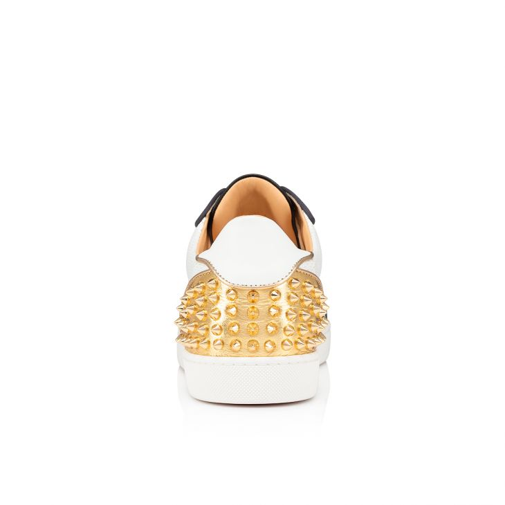 Christian Louboutin Seavaste 2 Low-Top Sneakers - King fabric And Spikes - Multicolor - DesignerGu