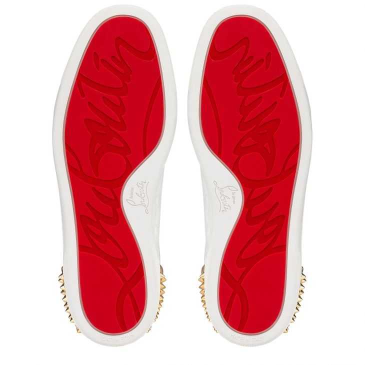 Christian Louboutin Seavaste 2 Low-Top Sneakers - King fabric And Spikes - Multicolor - DesignerGu