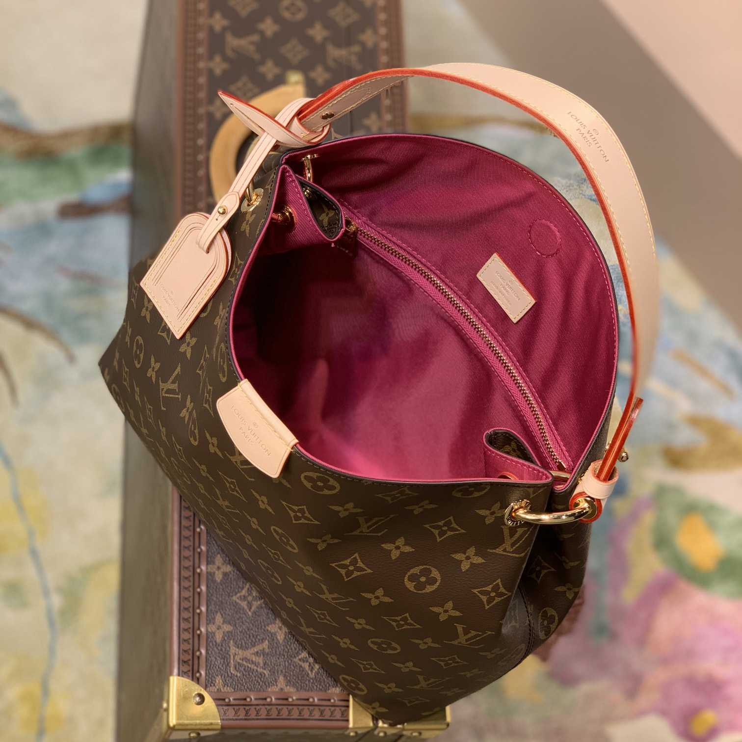 Louis Vuitton Graceful PM(35-30-11cm)  M43700 - 
