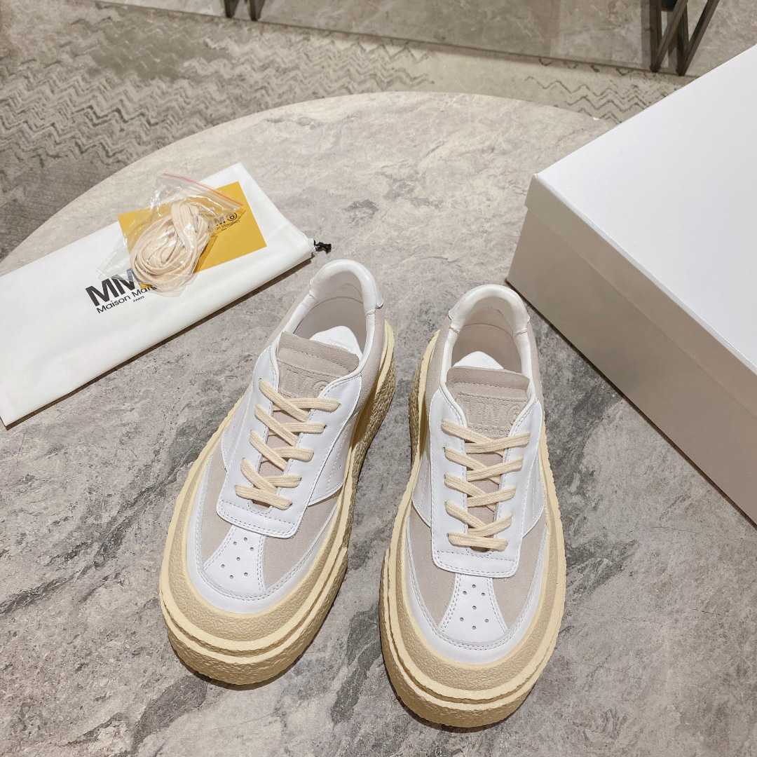 Maison Margiela Panelled Low-Top Sneakers - 