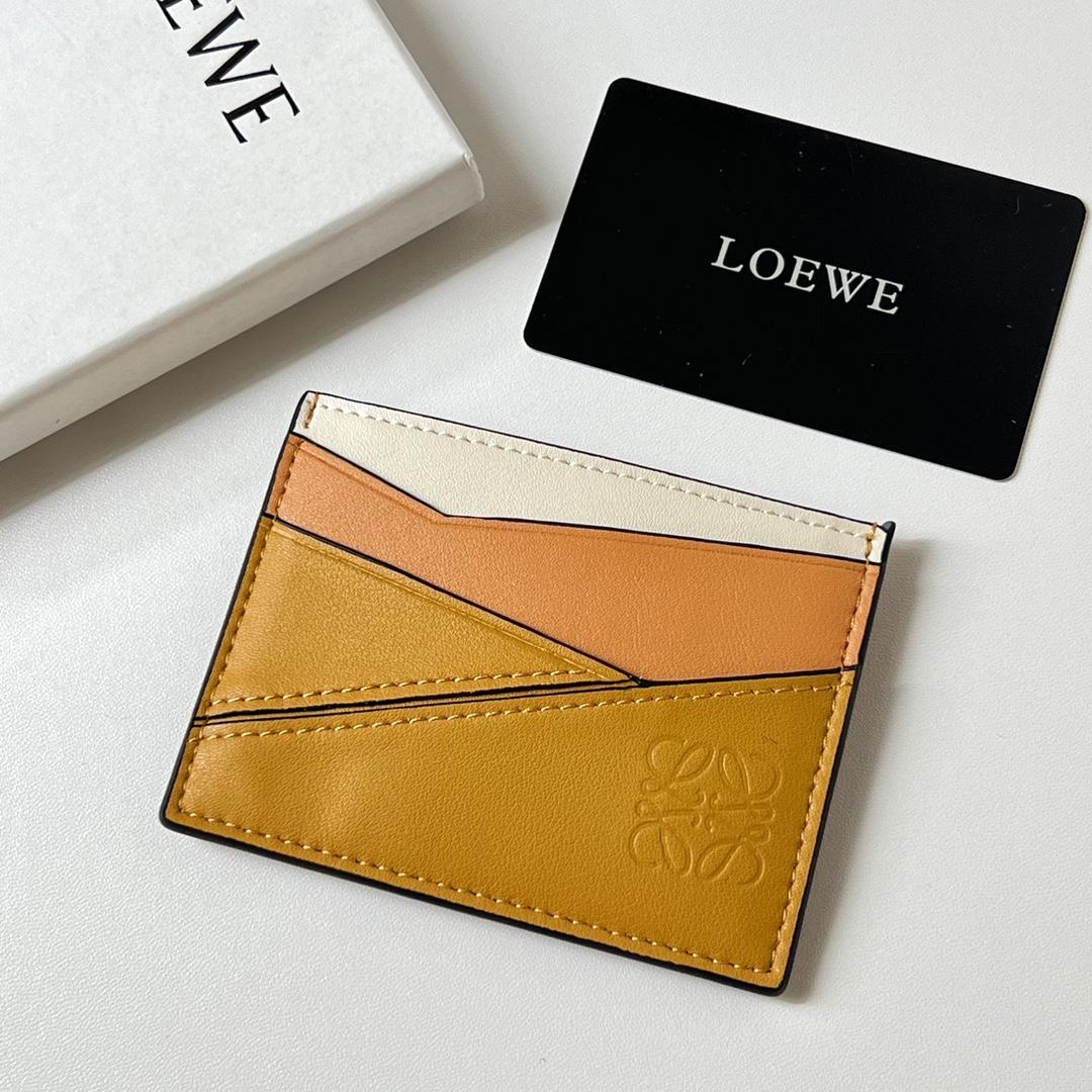 Loewe Puzzle Plain Cardholder (10x7.5cm) - DesignerGu