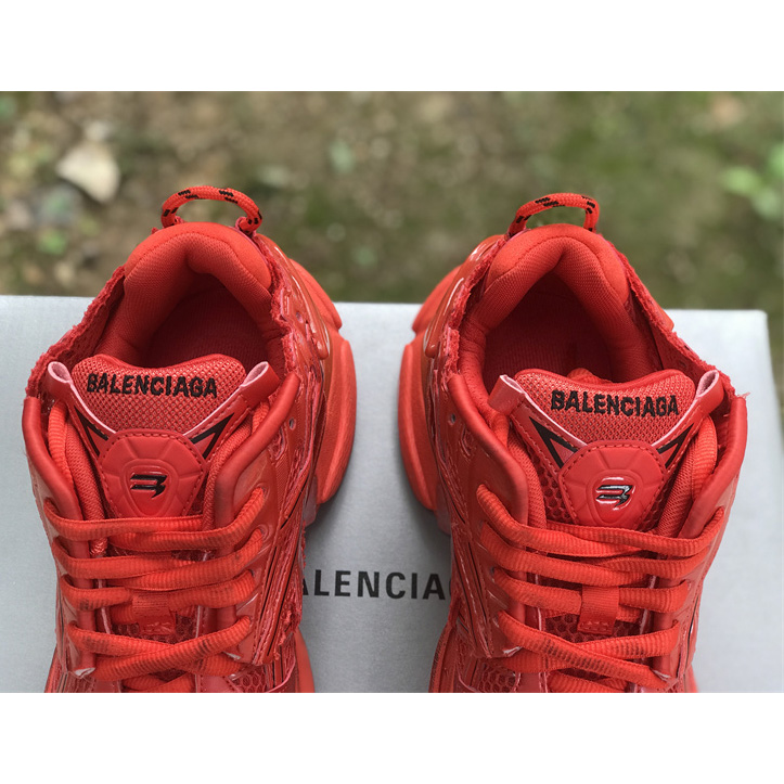 Balenciaga Runner Sneaker In Red - 