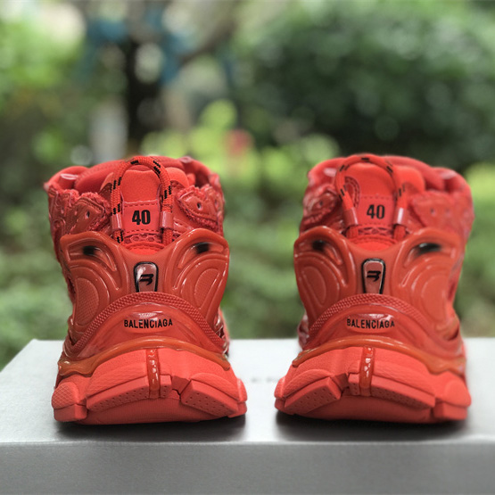 Balenciaga Runner Sneaker In Red - 
