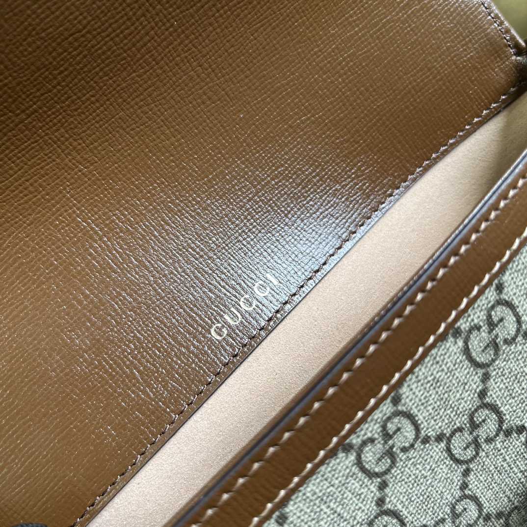 Gucci Horsebit 1955 Mini Bag (21.5x 12.5x 3cm) - 