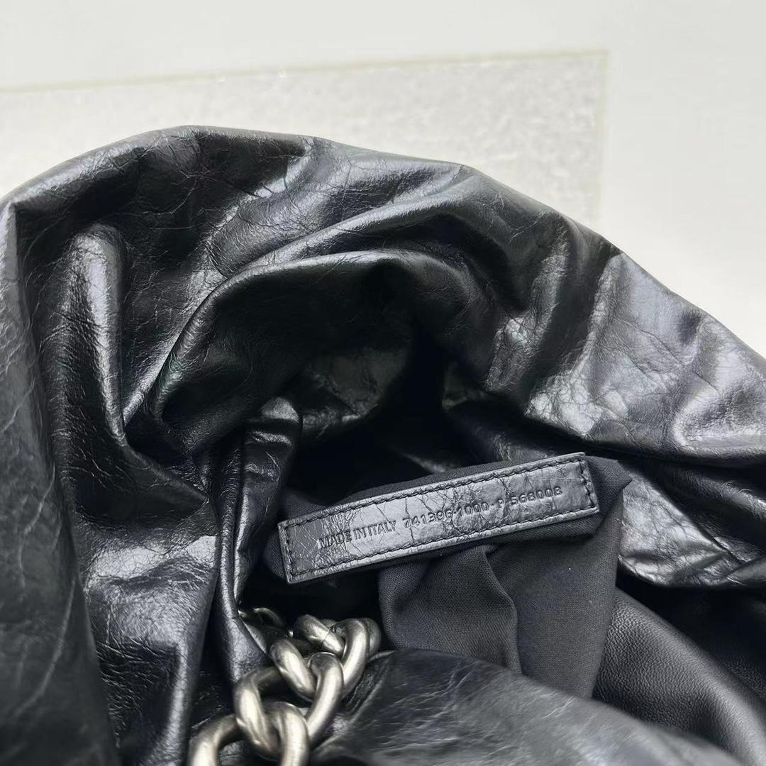 Balenciaga Puffer Large Bag In Black - 