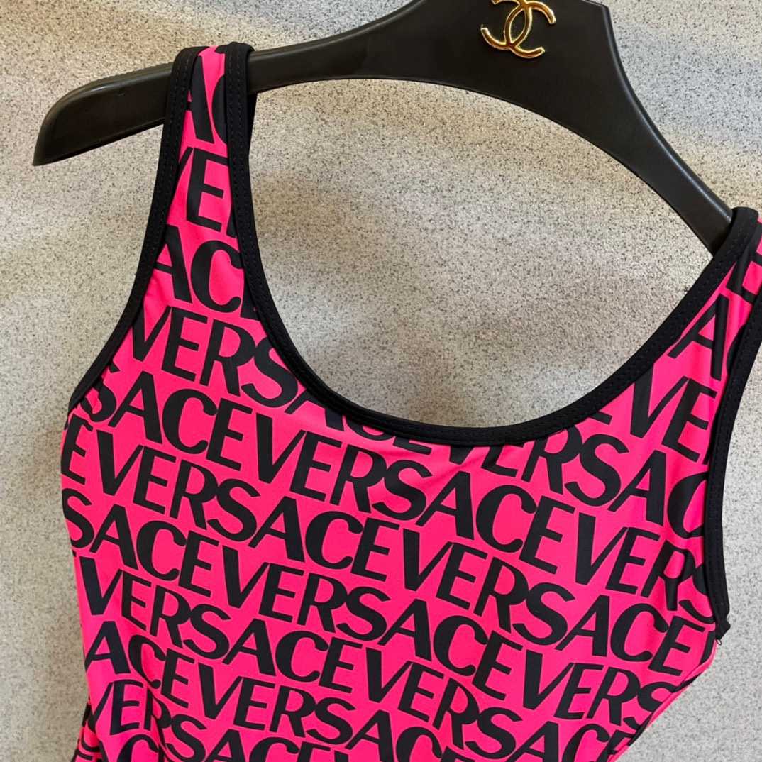 Versace Allover Reversible Swimsuit - 