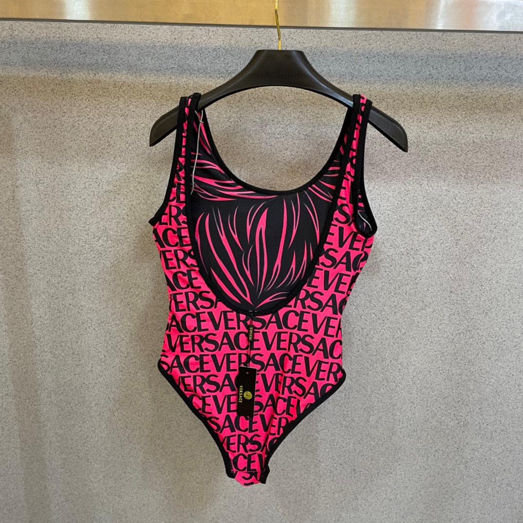 Versace Allover Reversible Swimsuit - 