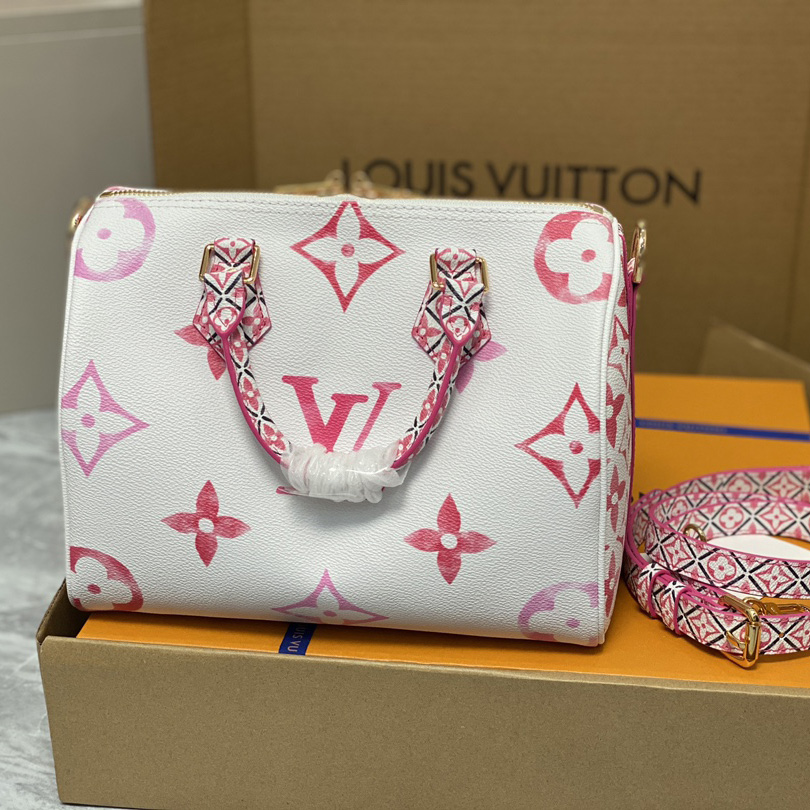 Louis Vuitton Speedy Bandoulière 25 Handbag   (25x19x15cm)  M23073 - 