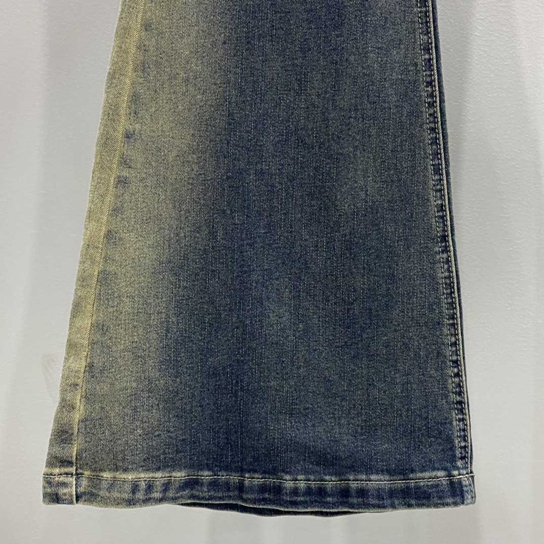 Rick Owens Drkshdw Blue Bolan Bootcut Jeans - 
