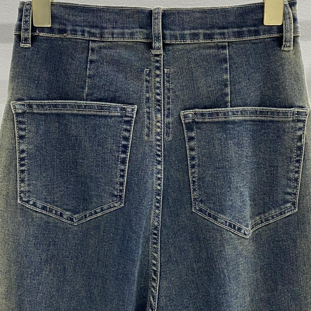Rick Owens Drkshdw Blue Bolan Bootcut Jeans - 