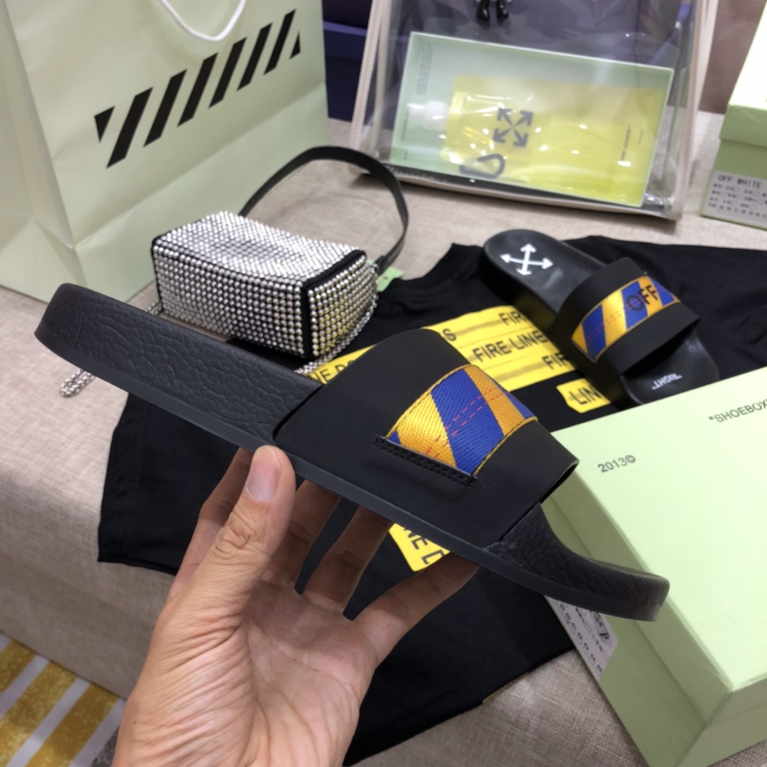Off White Slides - DesignerGu