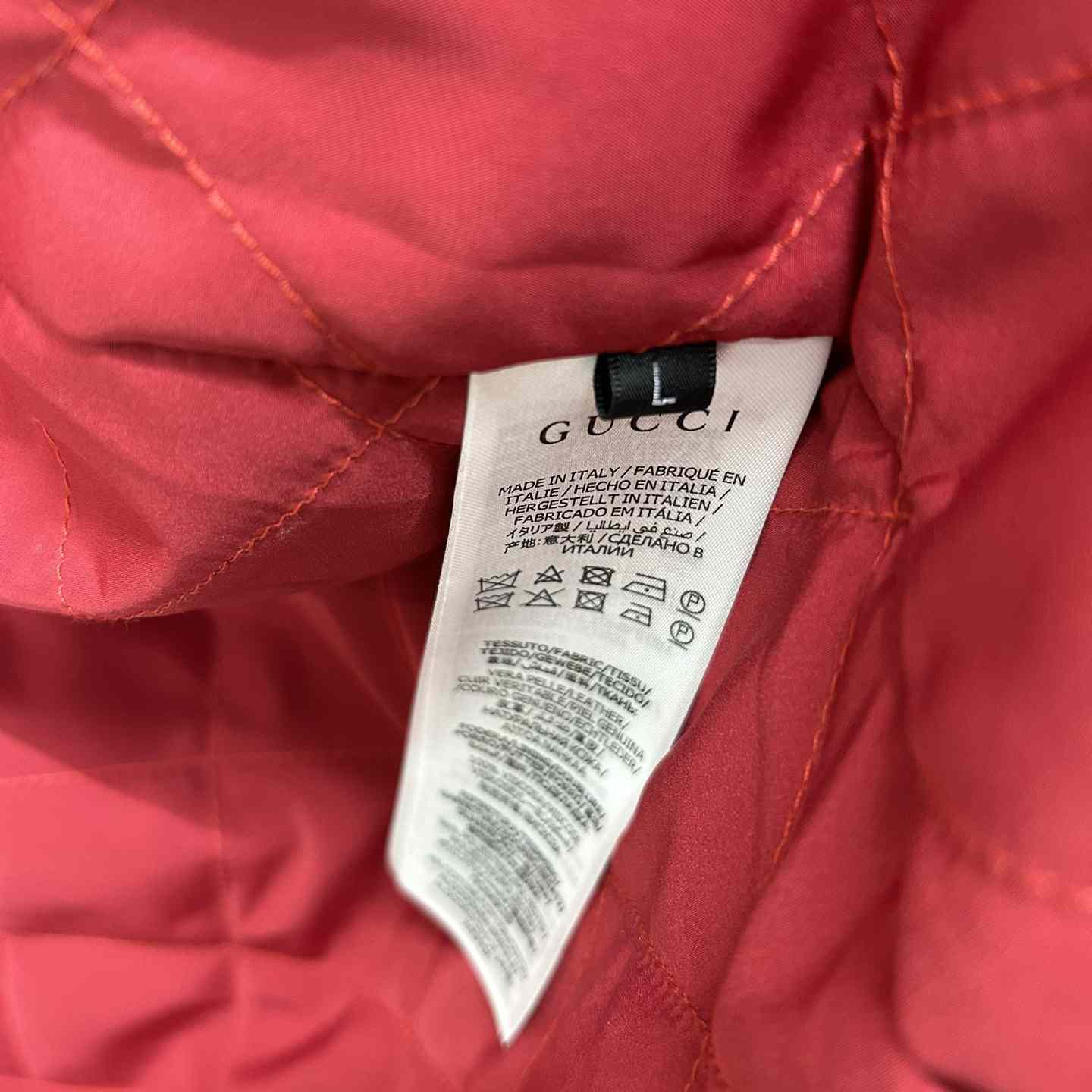 Gucci Leather Jacket - 