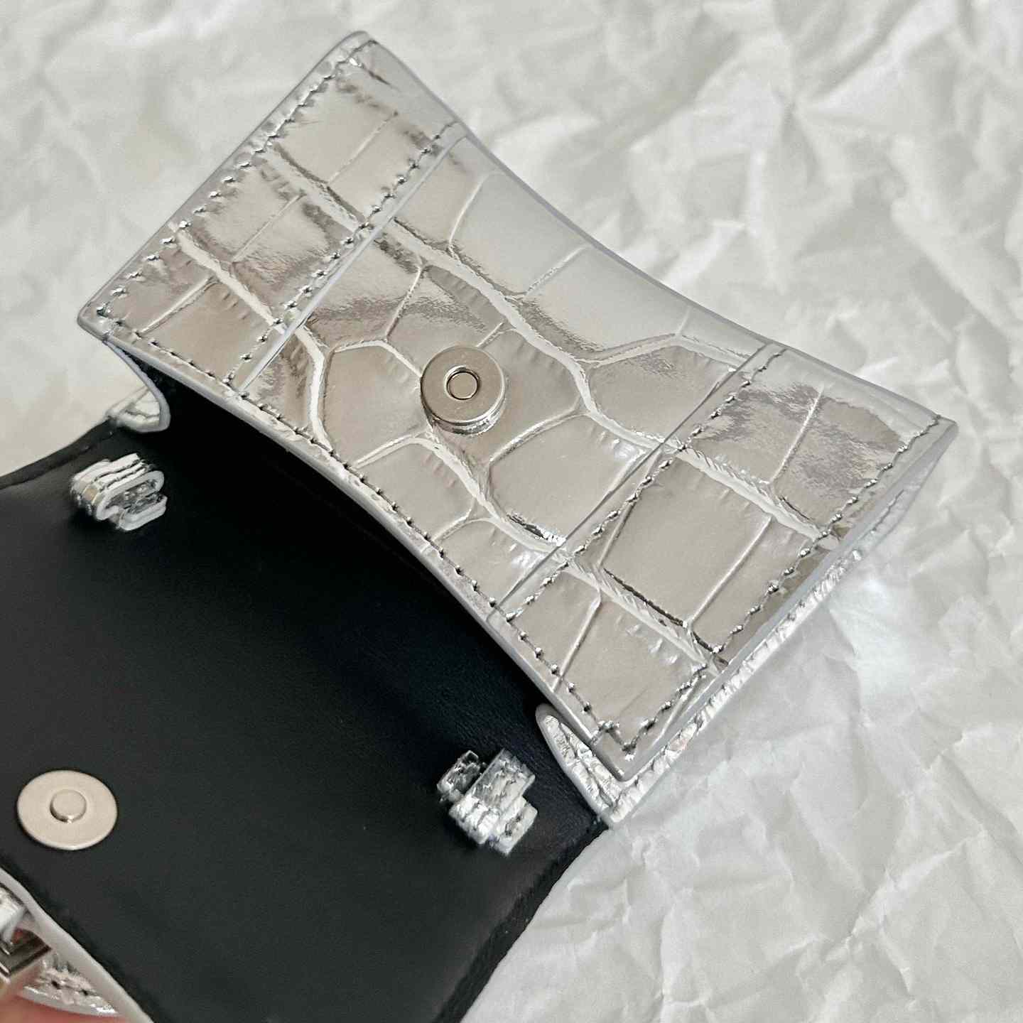 Balenciaga Mini Hourglass Tote Bag   12cm - DesignerGu