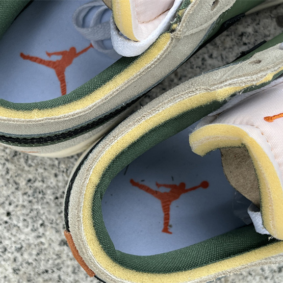 Air Jordan 1 Low Craft SE “Light Olive” Sneaker      FD6819-300 - DesignerGu