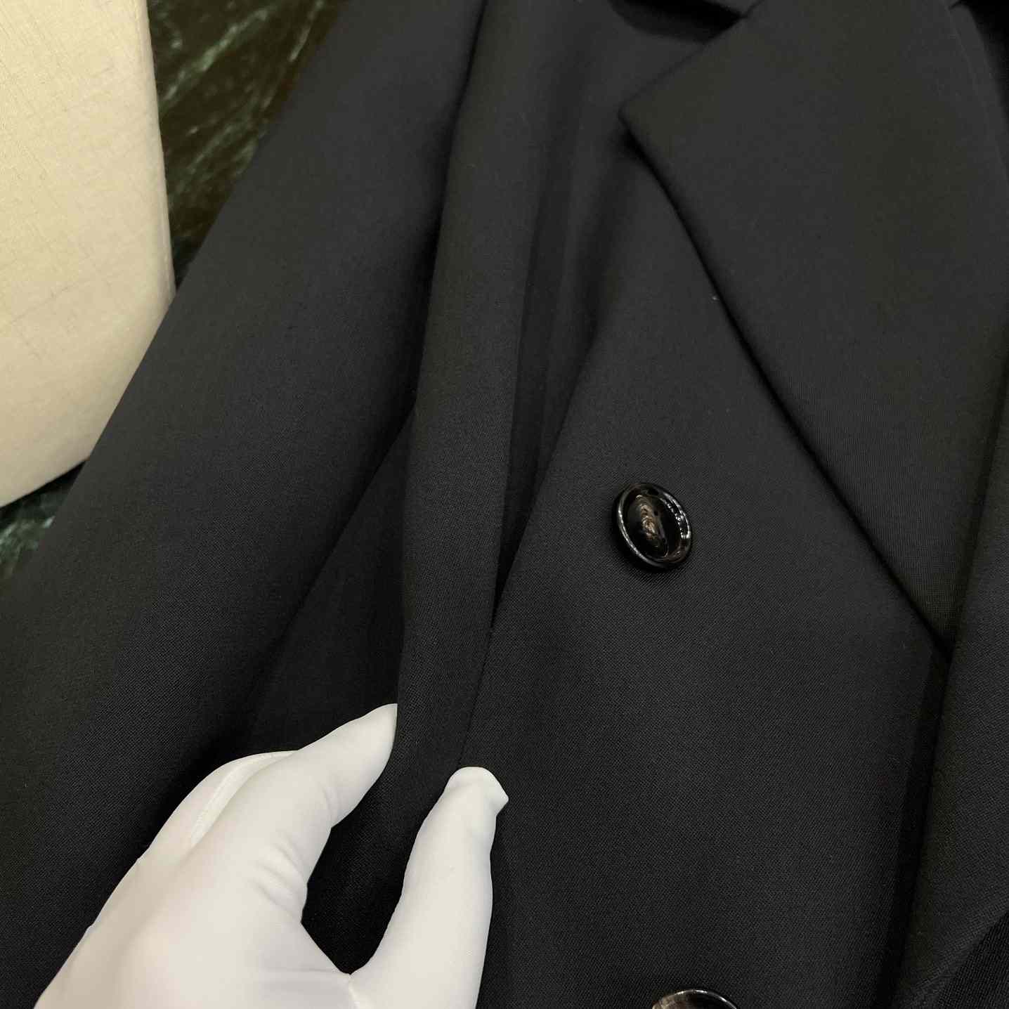 Bottega Veneta Compact Wool Coat - 