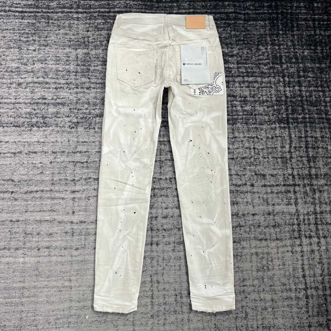 Purple-Brand Slim-Fit Jeans   202340 - DesignerGu
