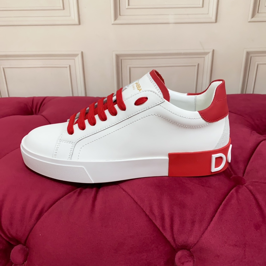 Dolce & Gabbana Calfskin Portofino Sneakers - 