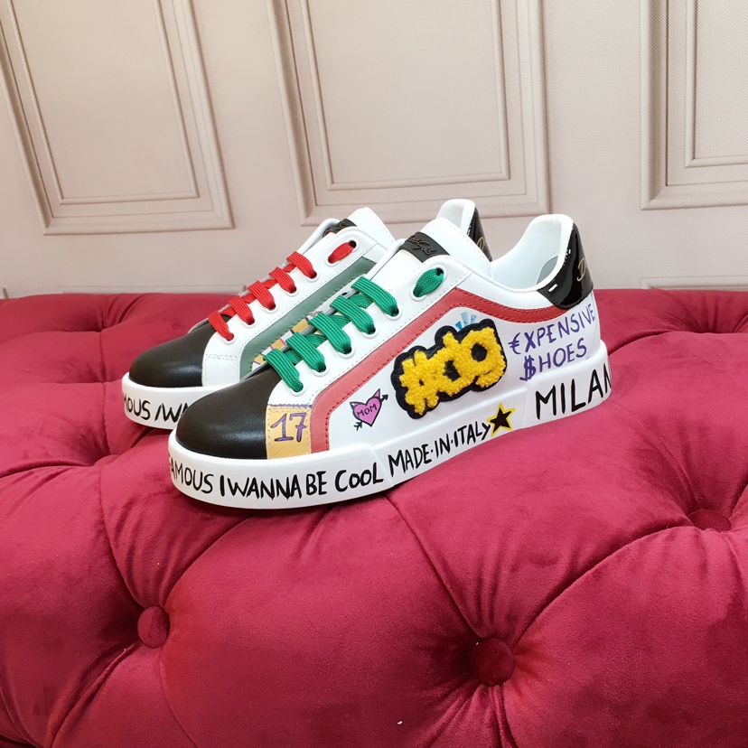 Dolce & Gabbana Portofino 'Emis Killa' Sneakers - DesignerGu