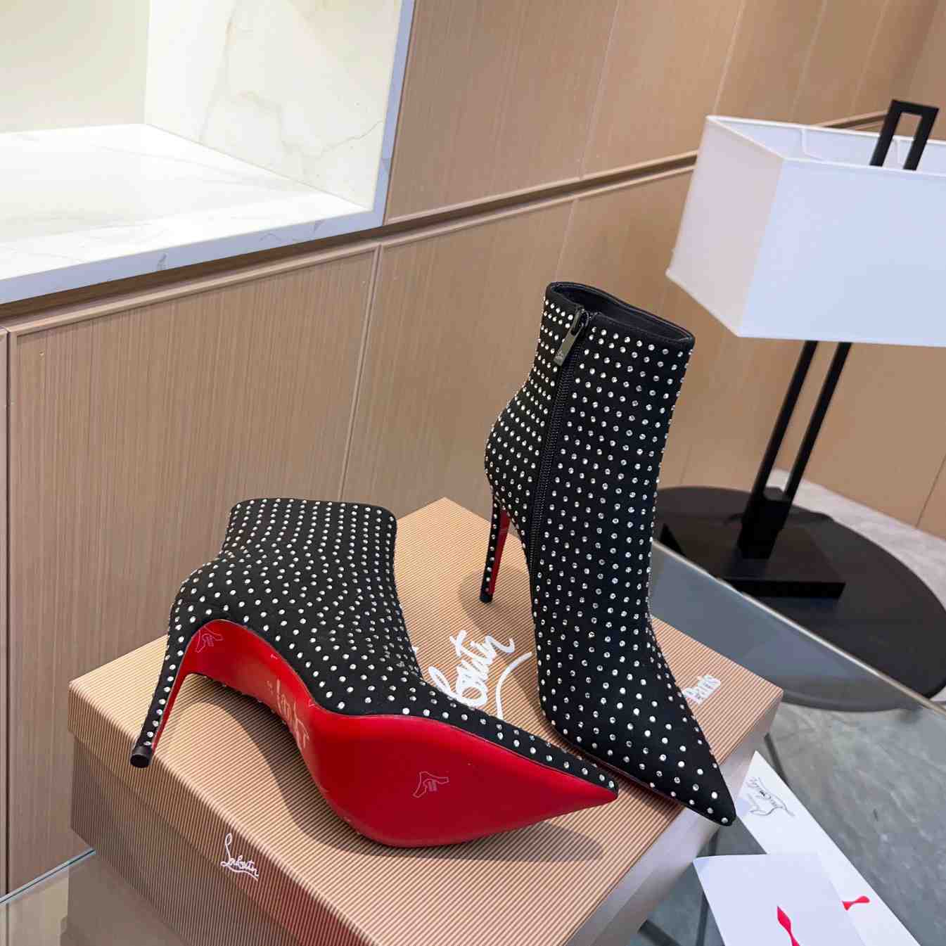 Christian Louboutin So Kate Booty Plume Boots 100 - 