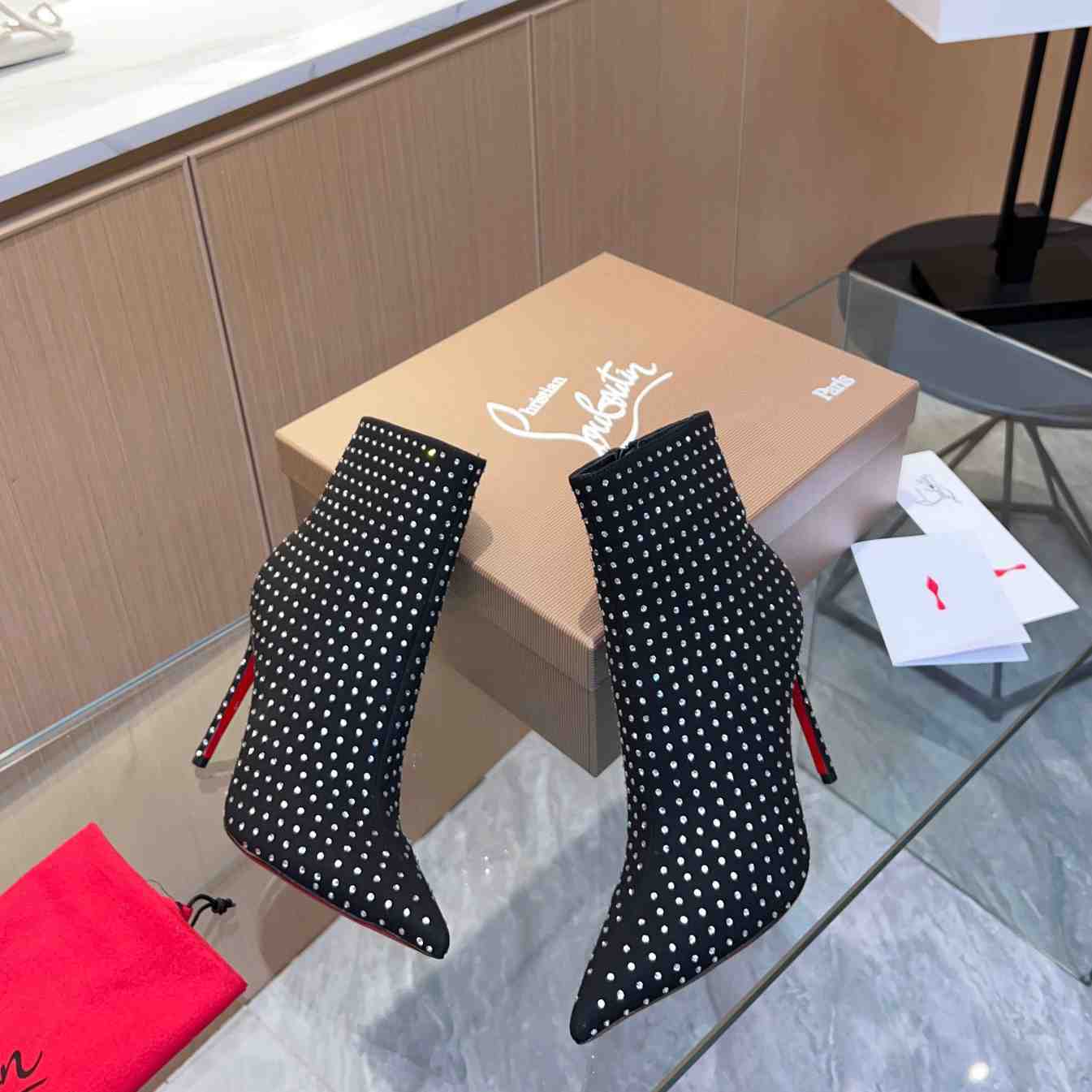 Christian Louboutin So Kate Booty Plume Boots 100 - 
