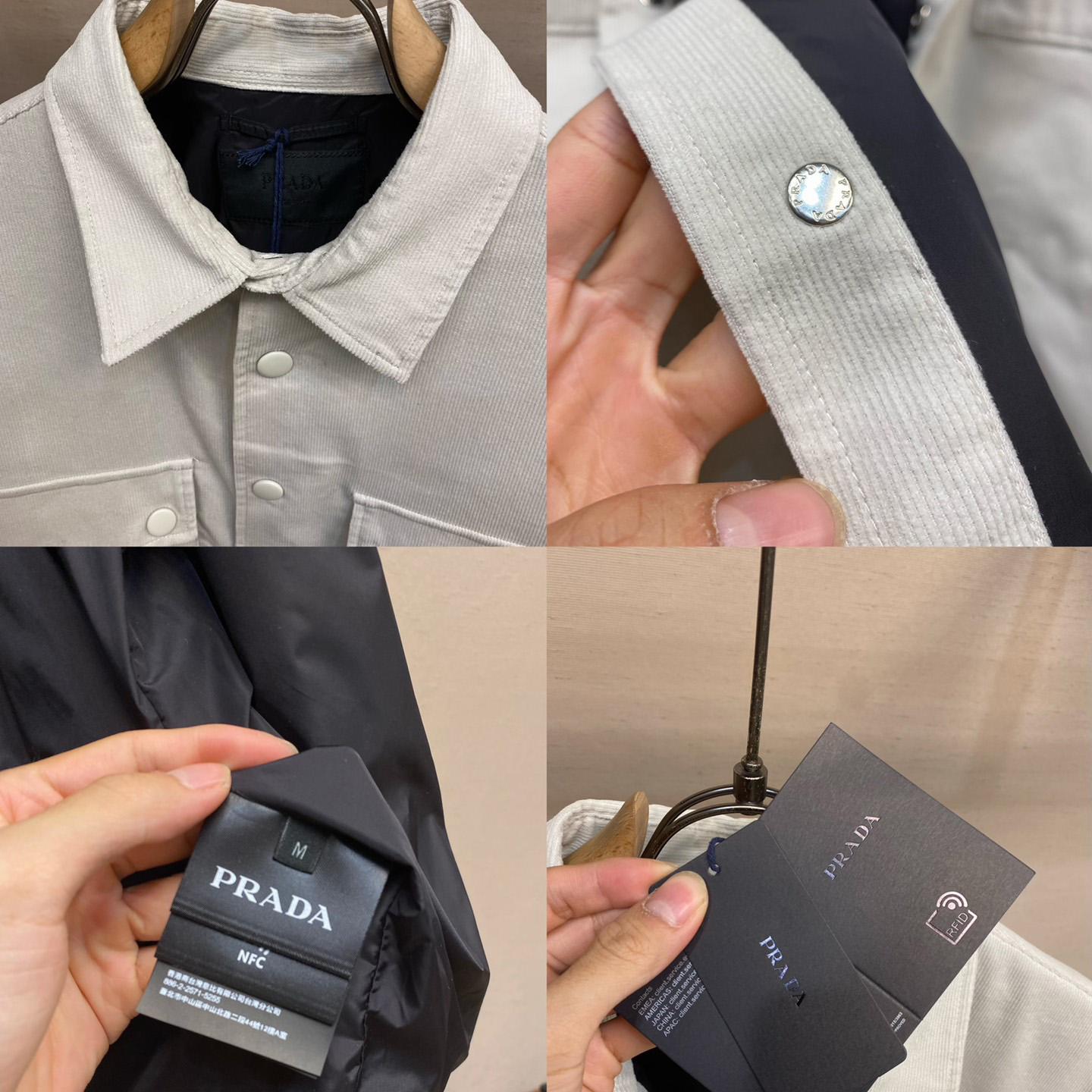 Prada Pinwale Corduroy Shirt - 