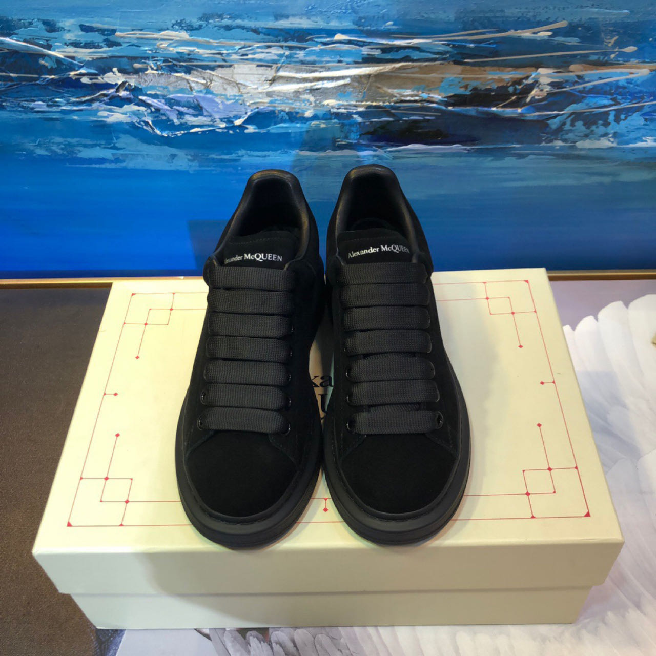 Alexander Mqueen Oversized Sneakers - 