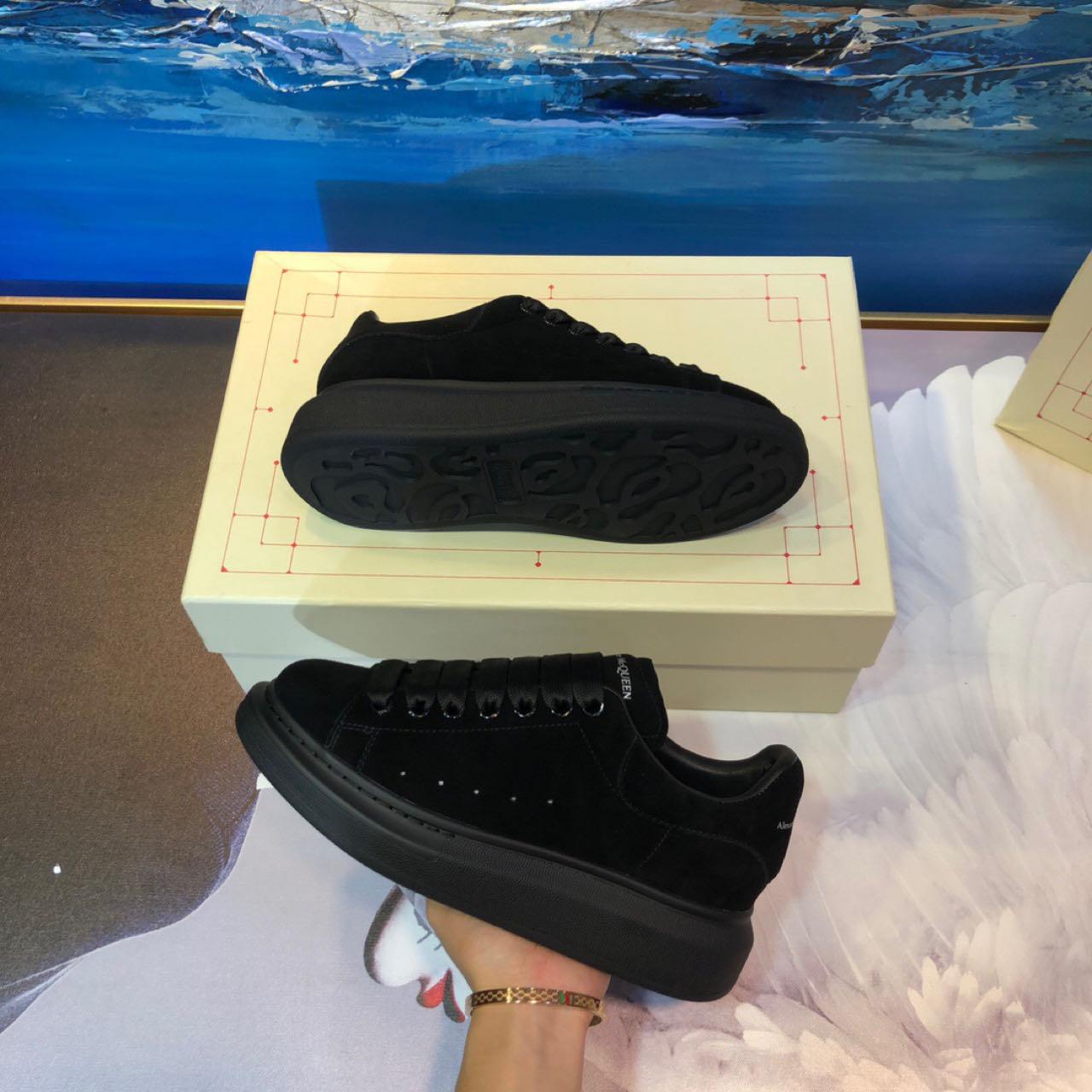 Alexander Mqueen Oversized Sneakers - 