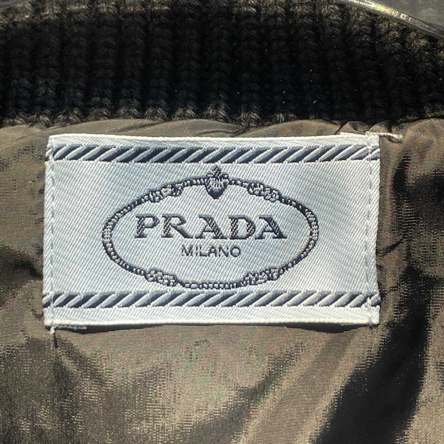 Prada Quilted Re-Nylon And Cashmere Jacket - 