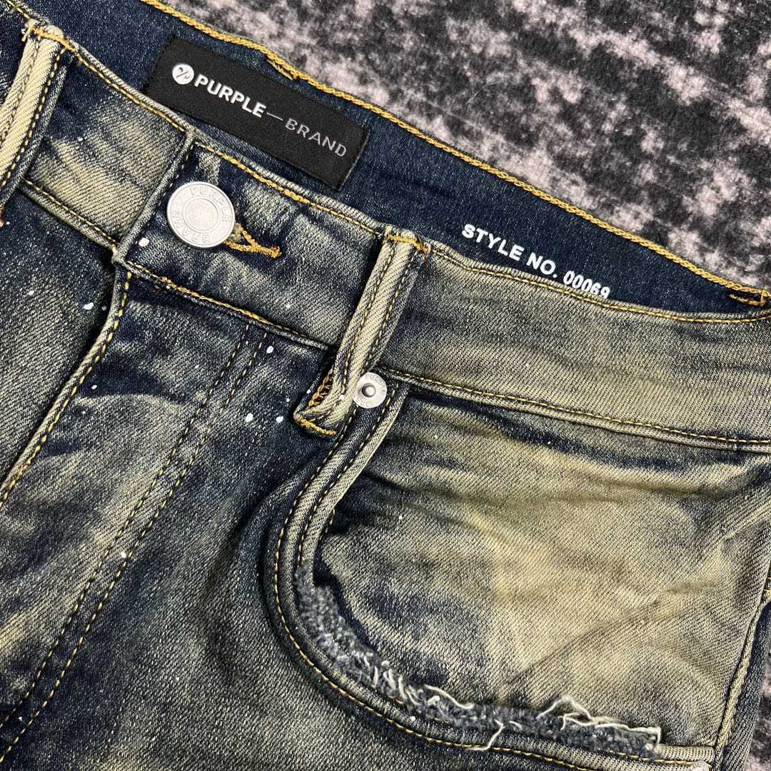Purple-Brand Slim-Fit Jeans   0069 - DesignerGu