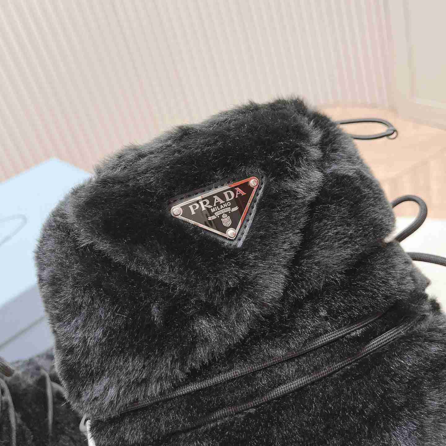 Prada Shearling Apres-ski Boots - 