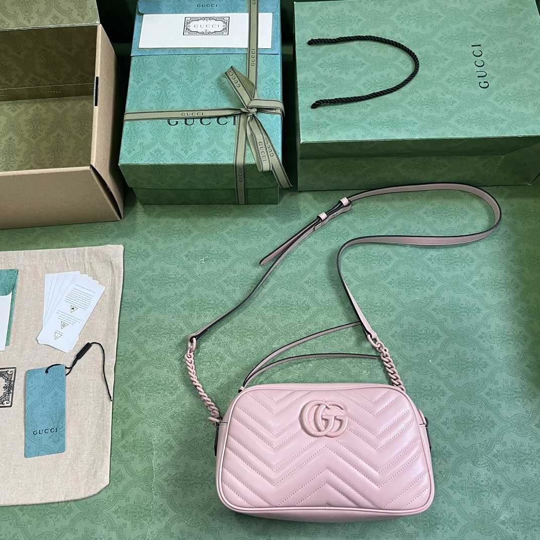 Gucci GG Marmont Small Shoulder Bag(24*13*7cm) - 