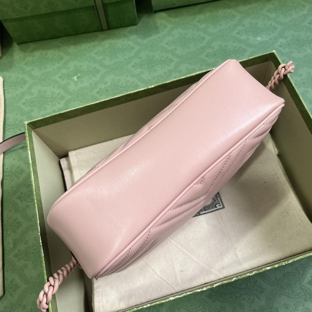 Gucci GG Marmont Small Shoulder Bag(24*13*7cm) - 