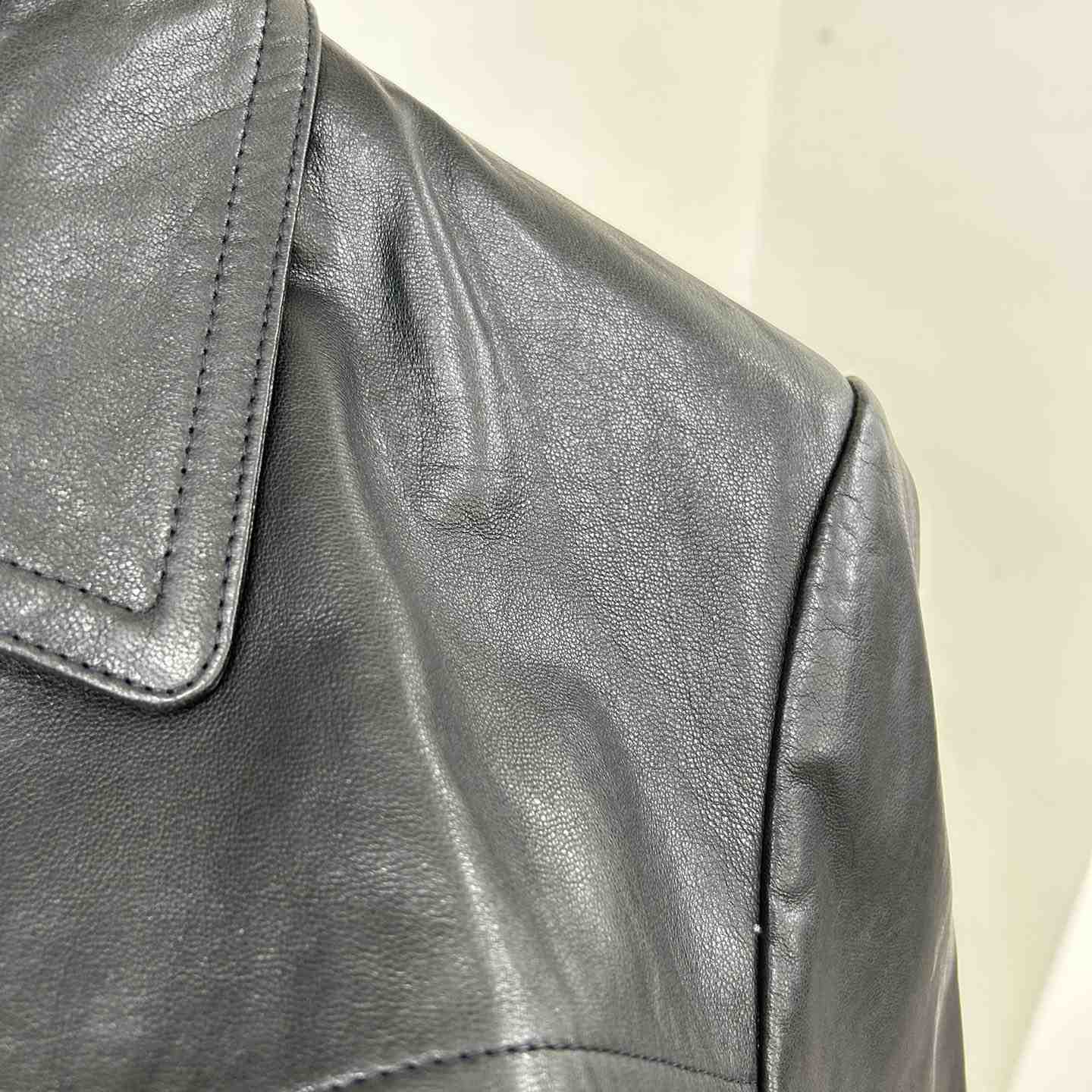Gucci Leather Bomber Jacket - 