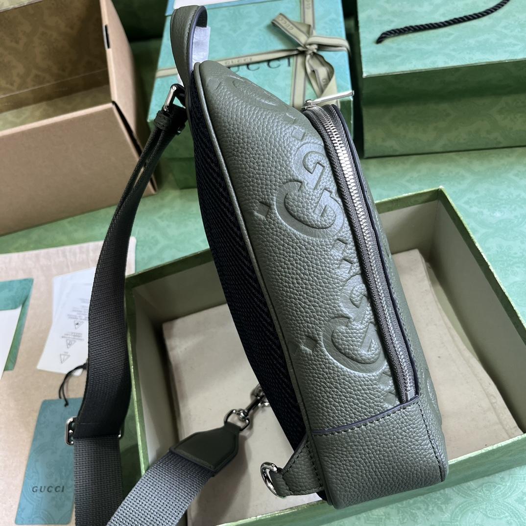 Gucci Jumbo GG Crossbody Bag - 