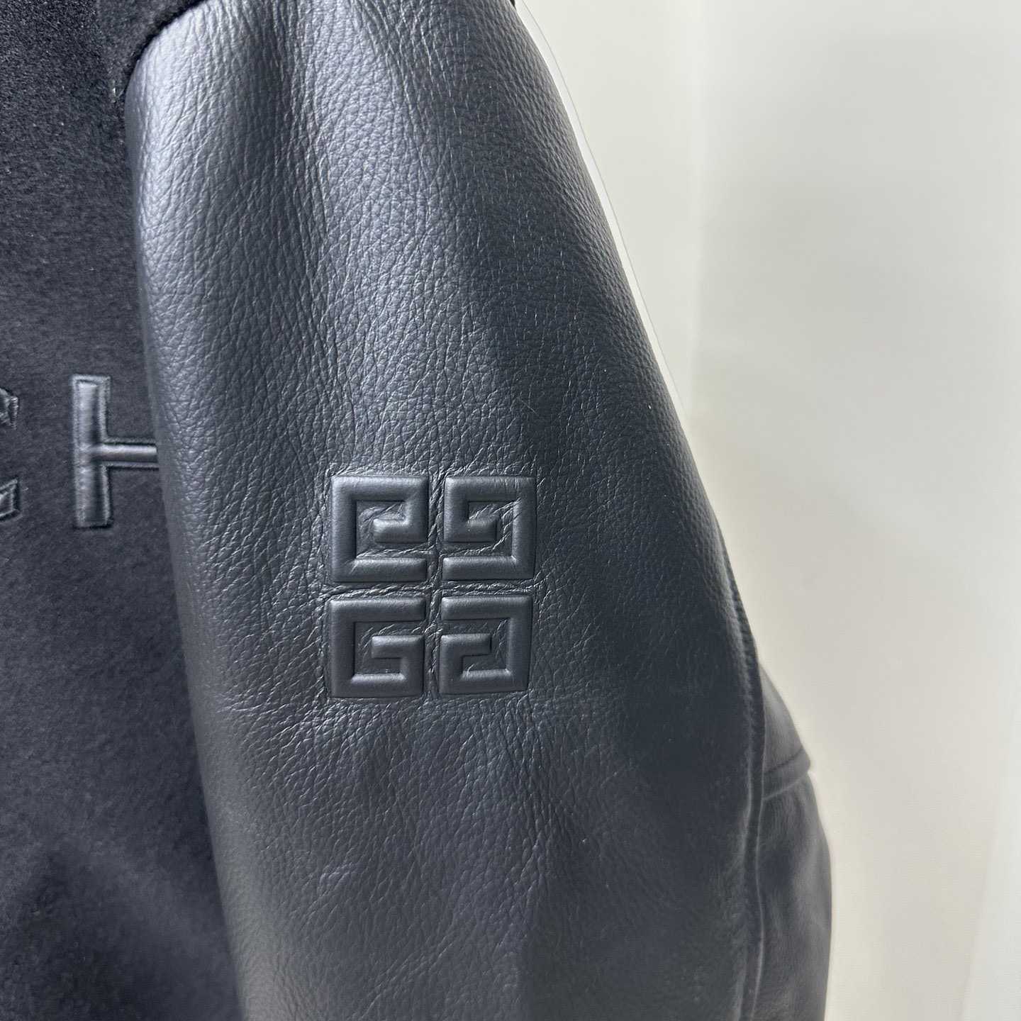 Givenchy Raised-logo Hooded Varsity Jacket - 