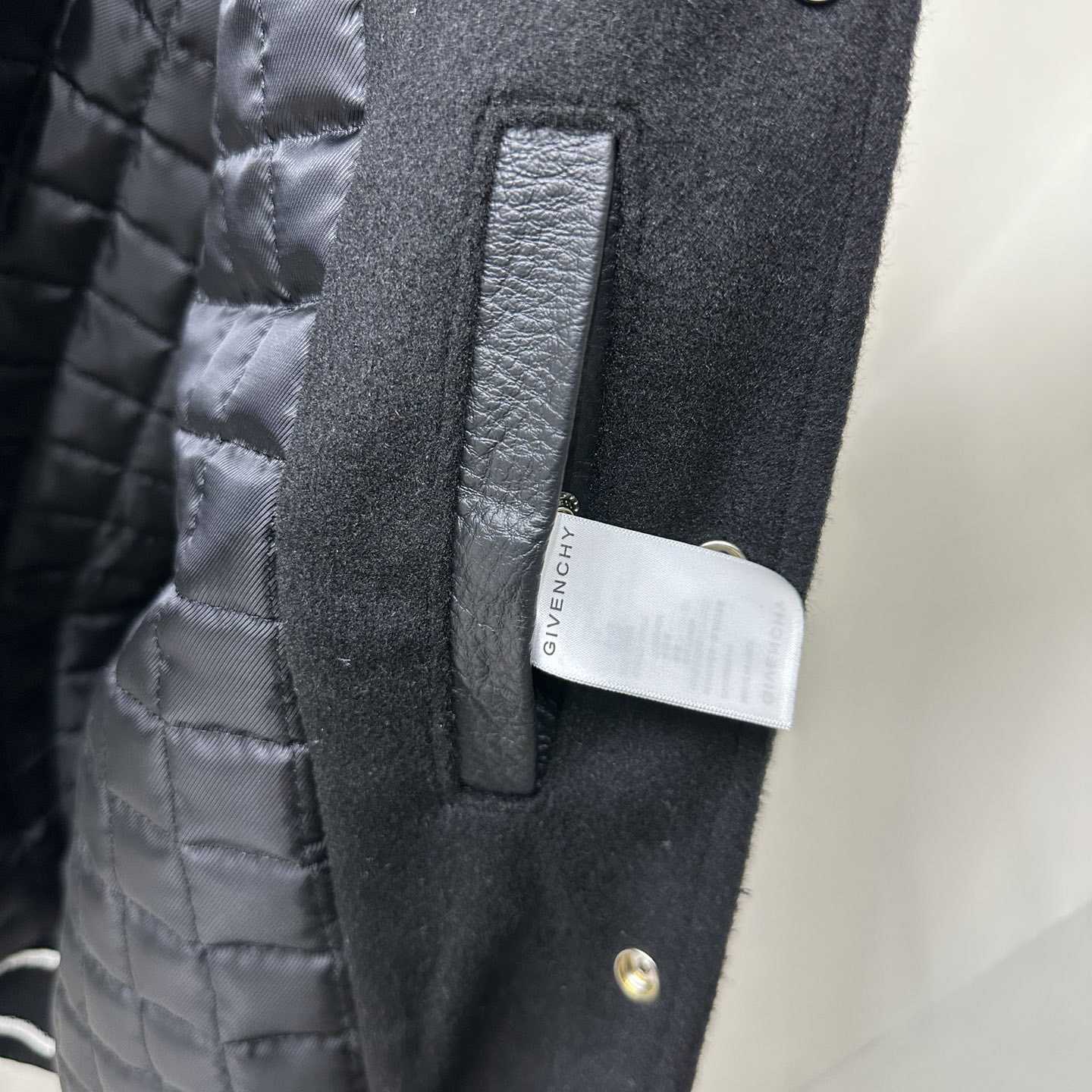 Givenchy Raised-logo Hooded Varsity Jacket - 
