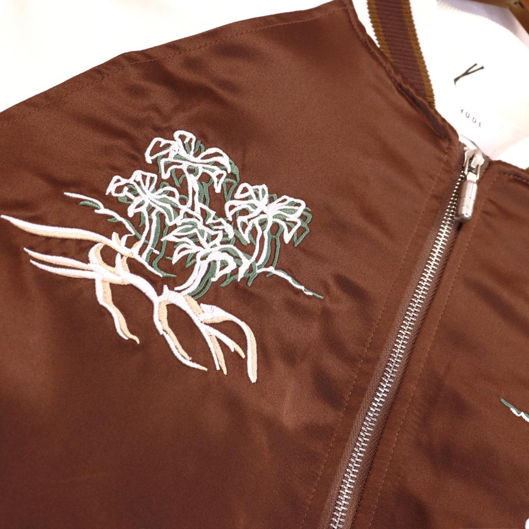 Rhude Souvenier Jacket In Brown - 