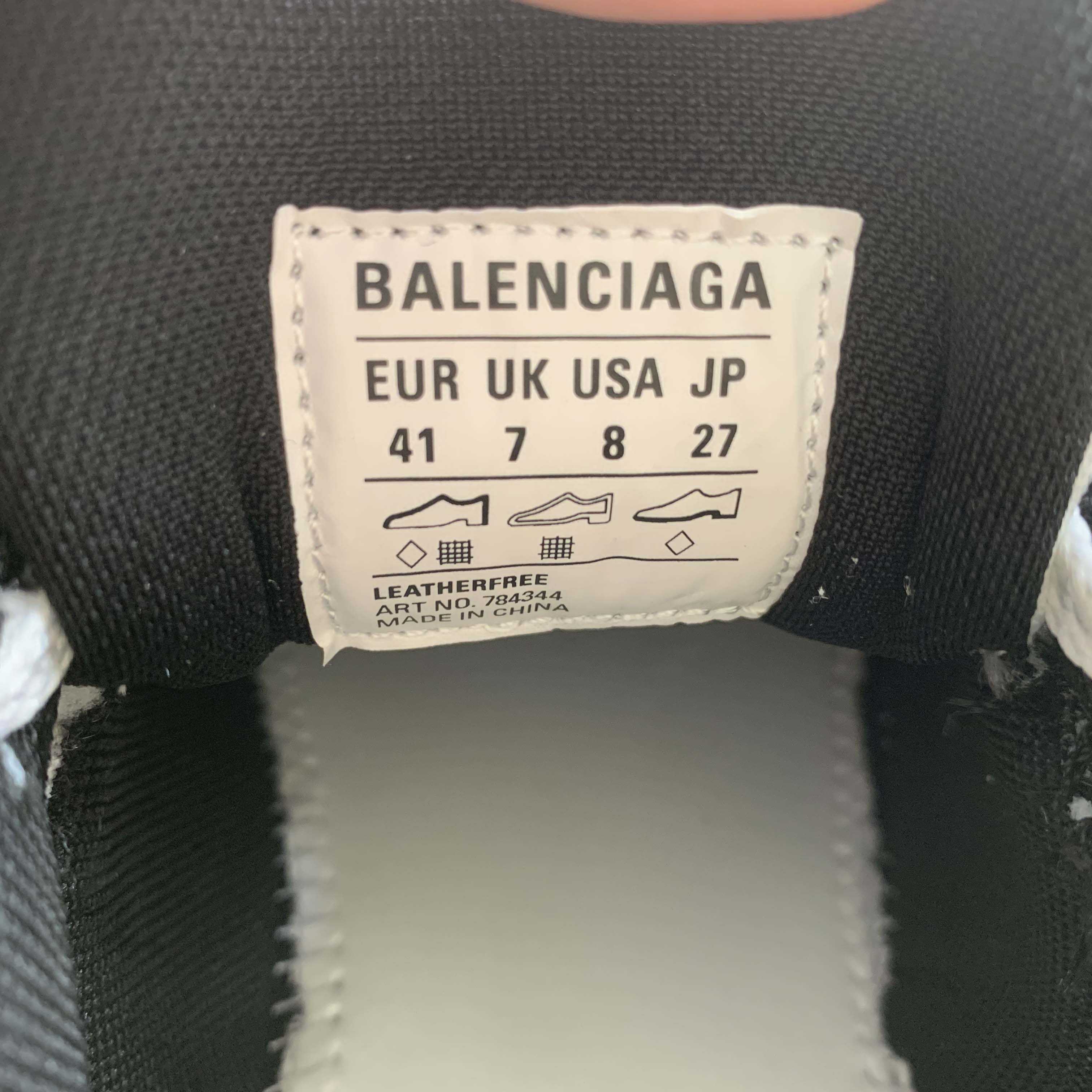 Balenciaga 10XL Sneaker In White/Black/Grey - 