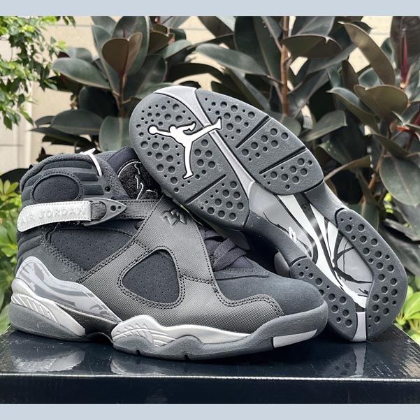 Air Jordan 8 Winterized “Gunsmoke” Sneakers      FD1334-001  - DesignerGu