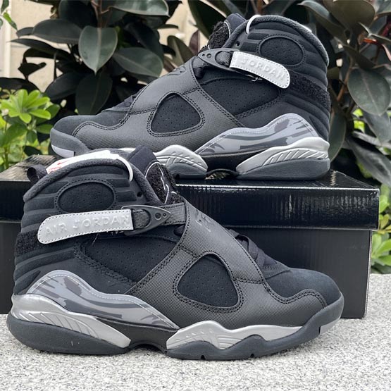 Air Jordan 8 Winterized “Gunsmoke” Sneakers      FD1334-001  - DesignerGu