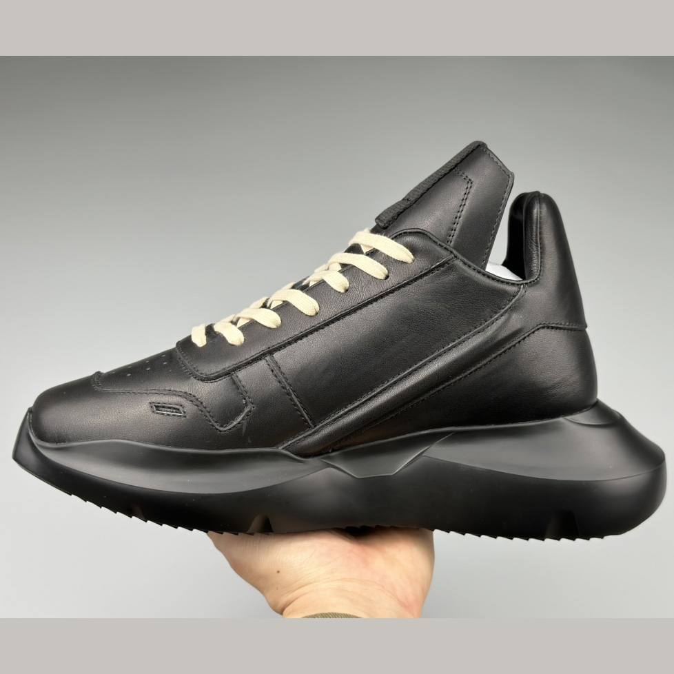 Rick Owens Geth Leather Sneakers - 